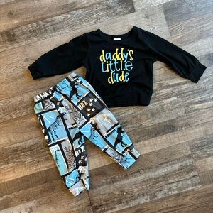 Daddy’s Little Dude Outfit